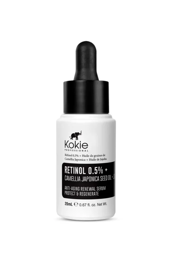 RETINOL 0.5% + ACEITE DE SEMILLA DE CAMELIA JAPONICA + SUERO DE ACEITE DE JOJOBA